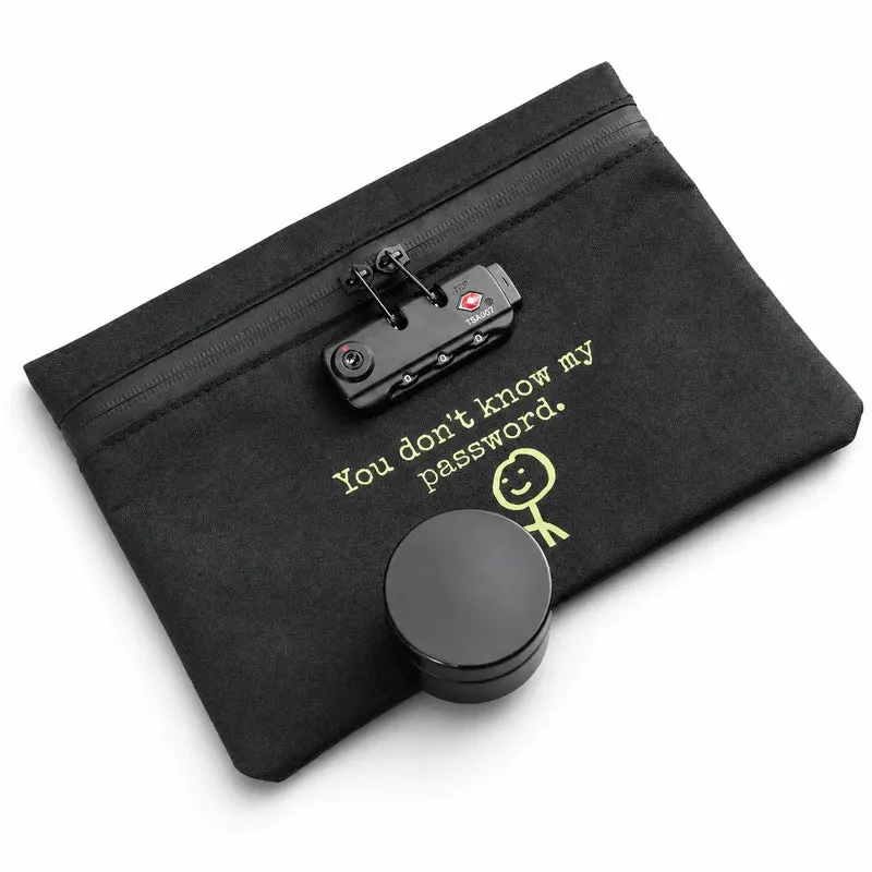 Bolsa Anti Odor com Senha Preta