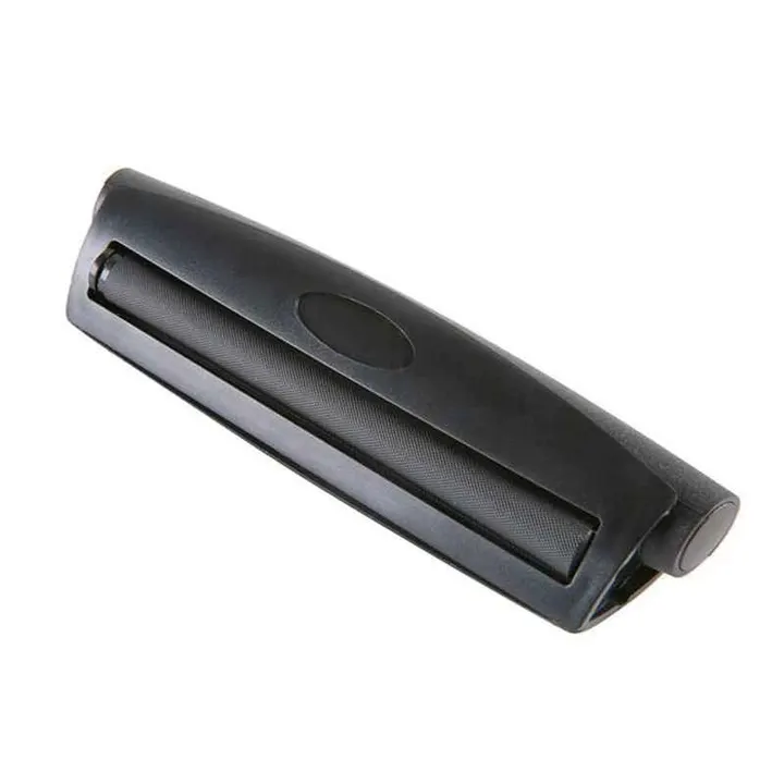 Bolador automatico de cone Puff Master preto vista frontal