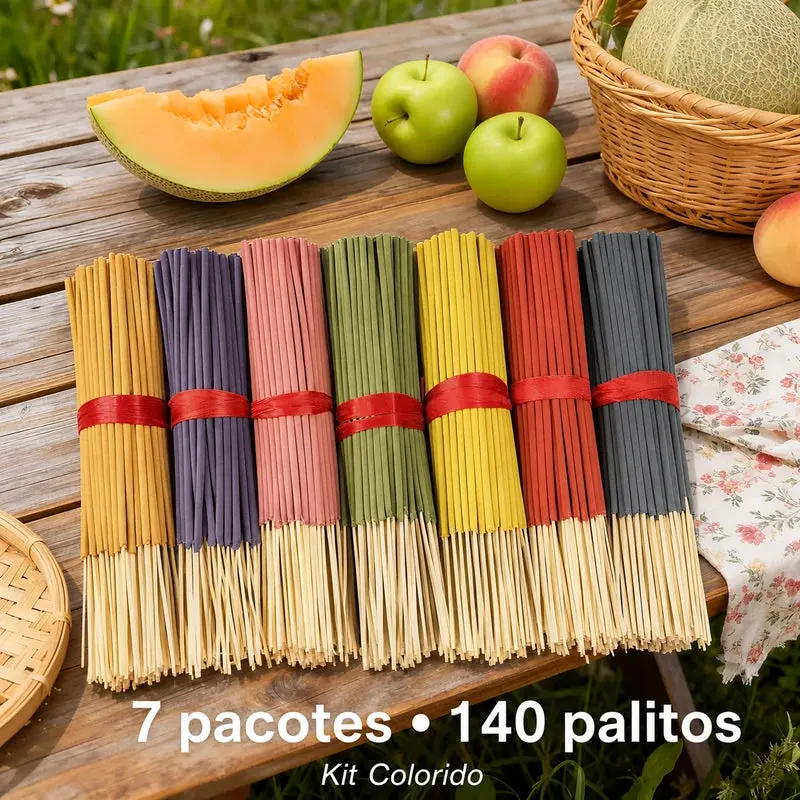 Kit Incenso de Palito 140 Unidades | Ritual de Aromas