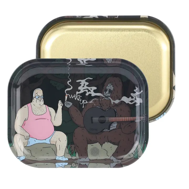 Bandeja de Bolar Metal 18x14 com bordas elevadas