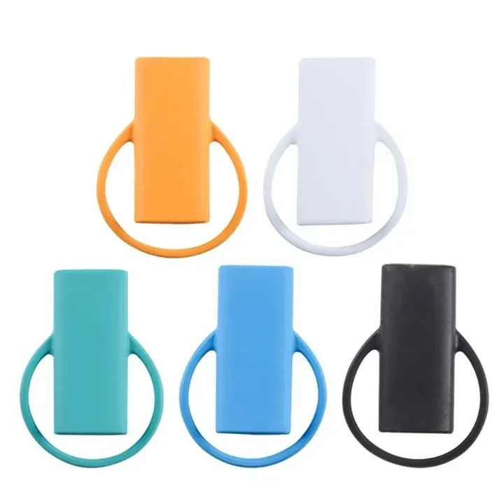 Porta-isqueiro de silicone colorido com varias cores