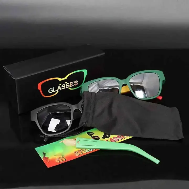 Kit completo do Oculos Puff Safe com caixa e acessorios