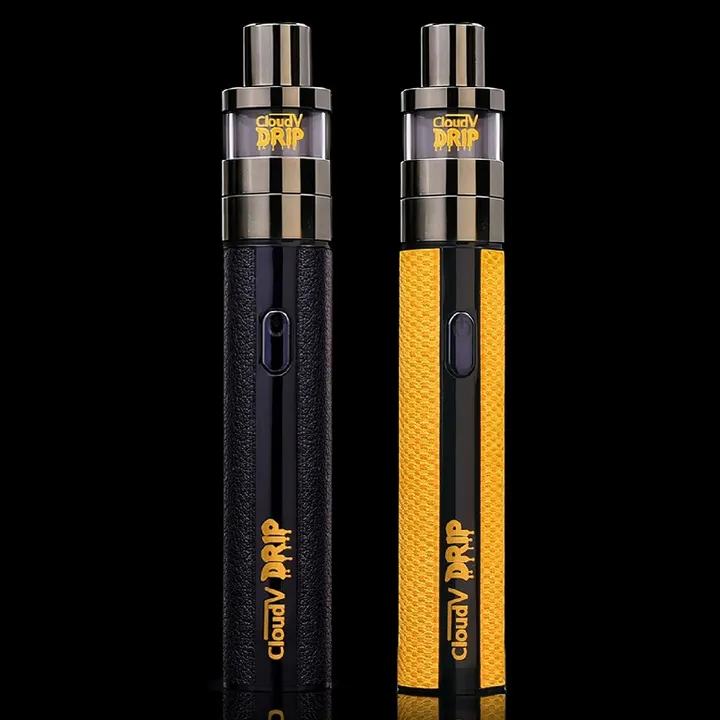 Drip preto e dourado