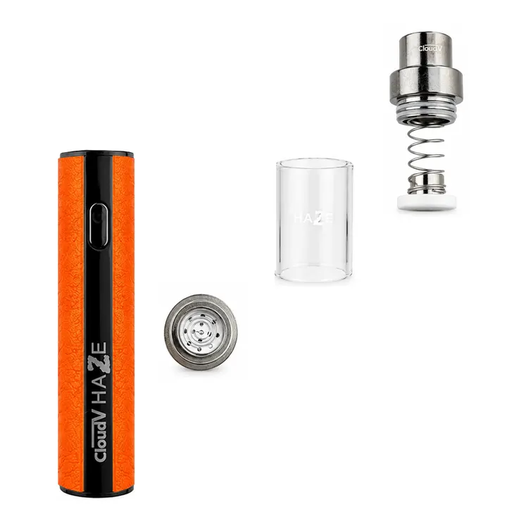 Haze laranja: bateria, vidro e bobina