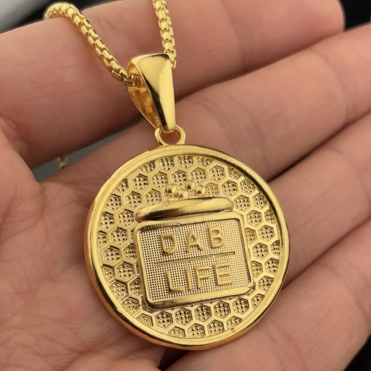 Pingente Dab Life Coin