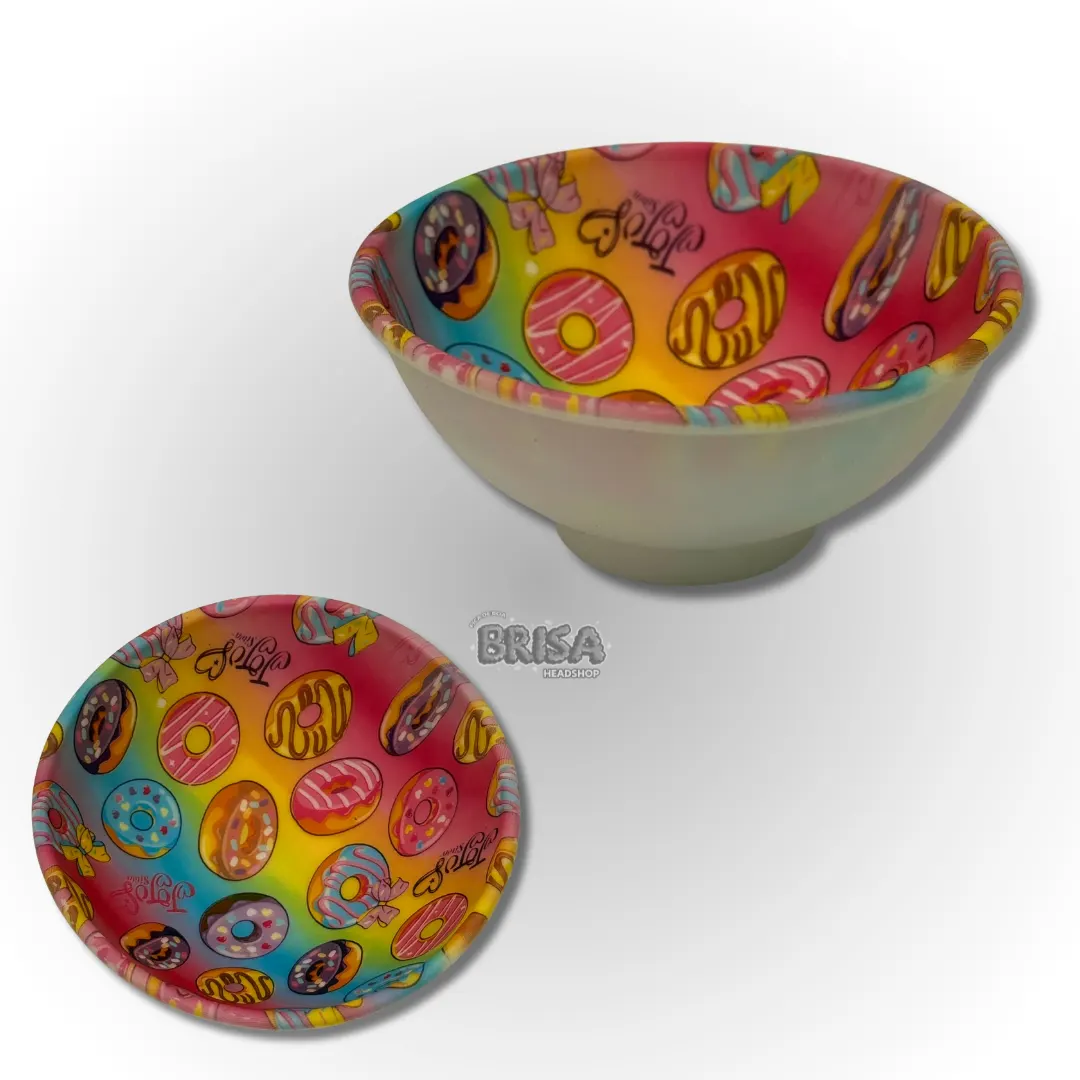 Cuia de Silicone Donuts