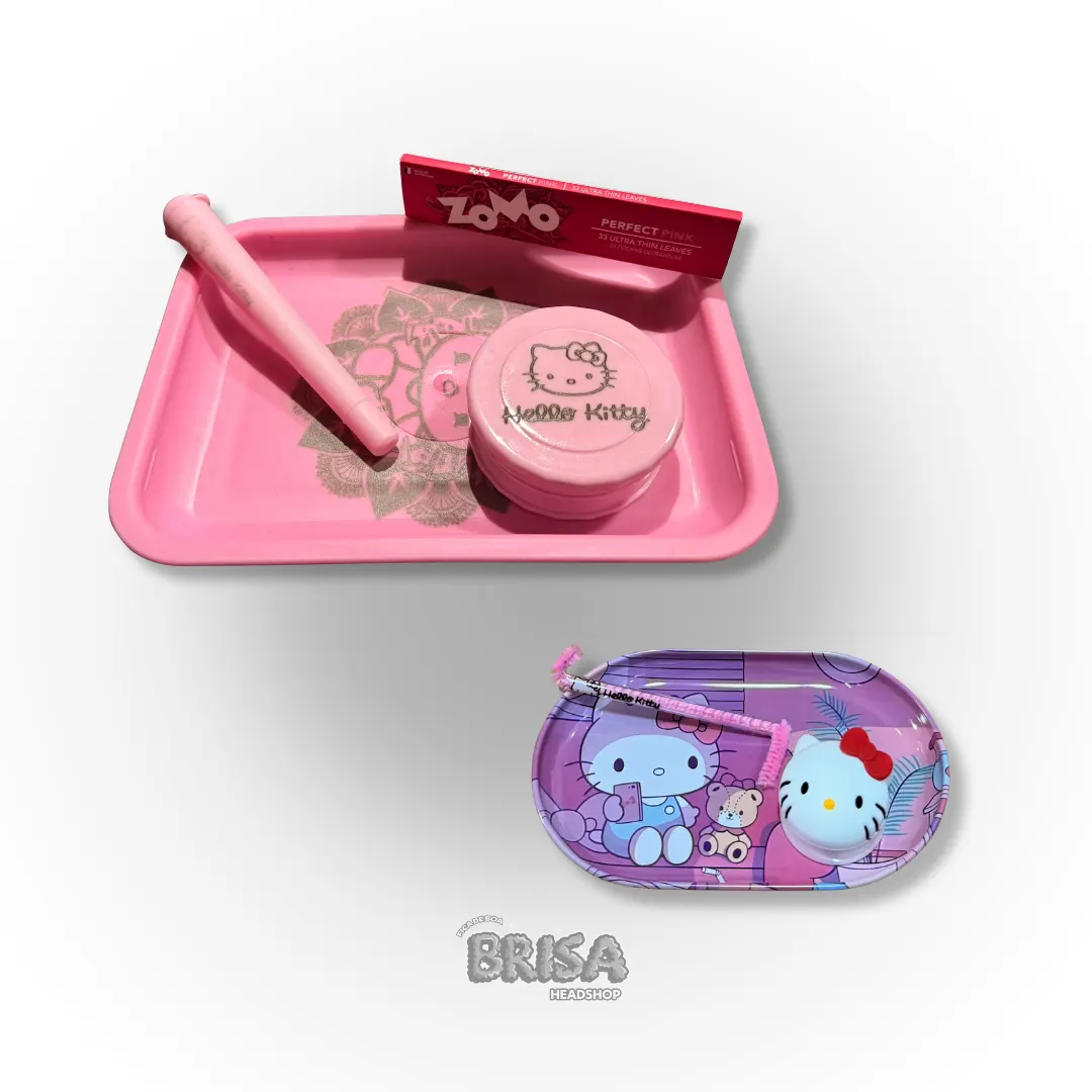 Kit Bandeja Hello Kitty Completo com Mini Bandeja