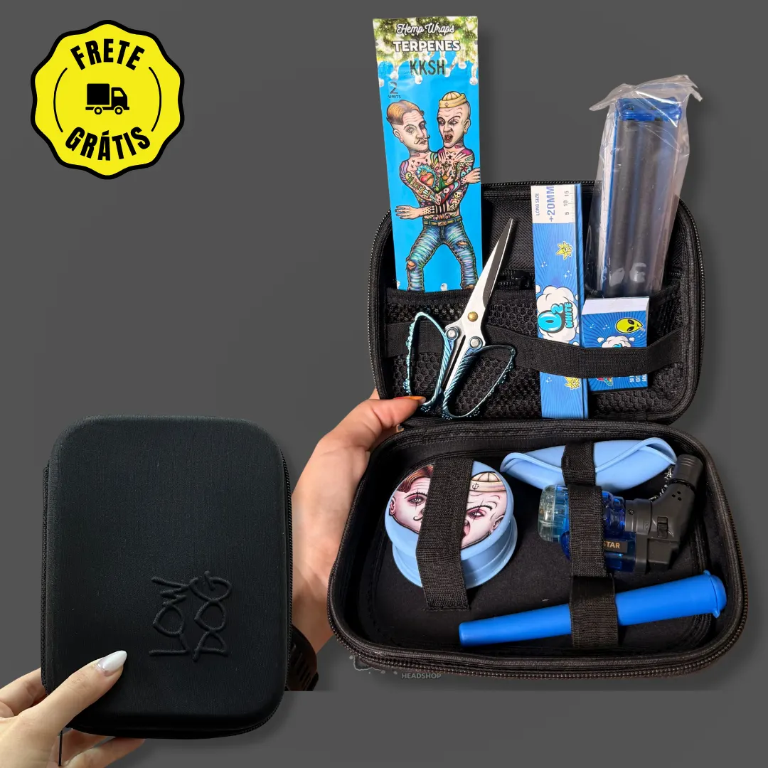 Kit Case Low Dog - Azul