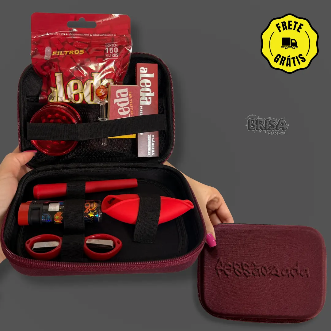 Kit Case Sessaozada - Vermelho