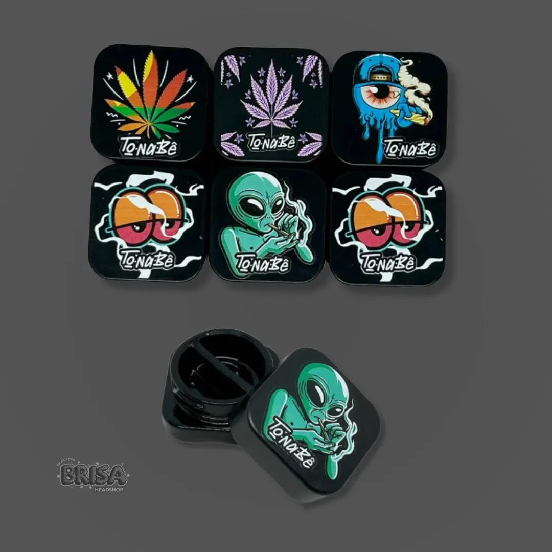 Slick de Vidro To Na Bê Preto C/ Divisória 9 ml