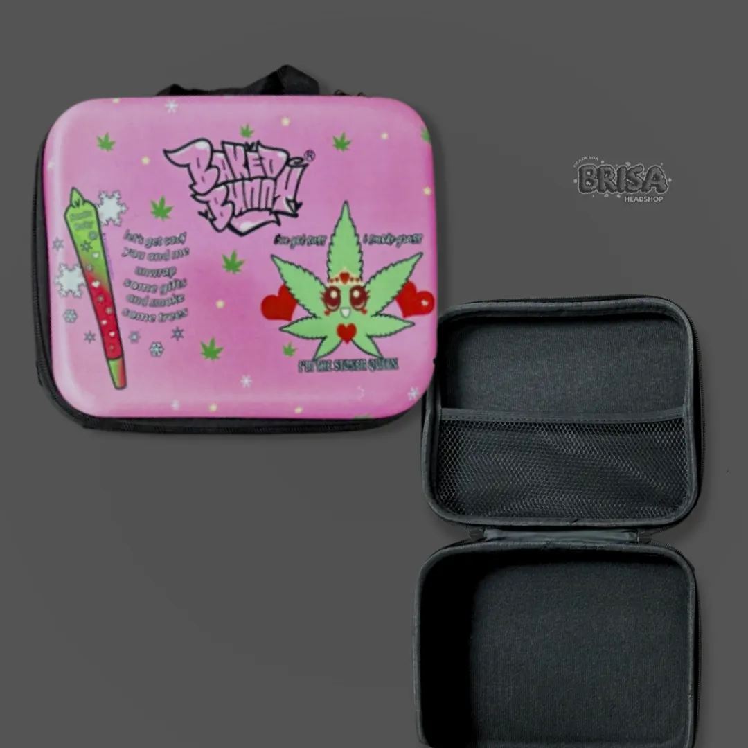 Super Case Estampada Rosa 22x17cm